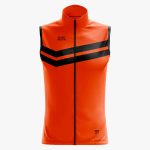 CHALECO DE CICLISMO NARANJA UNISEX