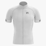 JERSEY DE CICLISMO BLANCO BASICO UNISEX