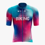 JERSEY DE CICLISMO MAPA DEGRADADO UNISEX