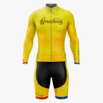UNIFORME DE CICLISMO AMARILLO GUADUAS UNISEX