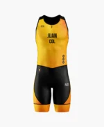 TRAJE DE TRIATLON AMARILLO NEGRO UNISEX