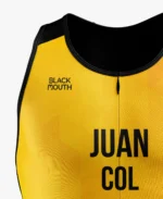 TRAJE DE TRIATLON AMARILLO NEGRO UNISEX - Image 3