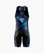 TRAJE DE TRIATLON LINEAS AZUL NEGRO UNISEX - Image 2