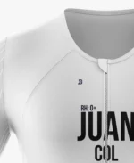 TRAJE DE TRIATLON BLANCO NEGRO UNISEX - Image 3