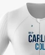 TRAJE DE TRIATLON BLANCO AZUL UNISEX - Image 3