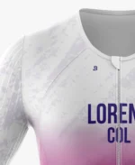 TRAJE DE TRIATLON MORADO DEGRADADO UNISEX - Image 3